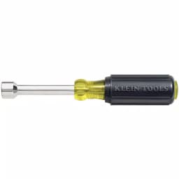 Klein Tools 1/2 in. Nut Driver with 3 in. Hollow Shaft and Cushion Grip Handle thumbnail 1