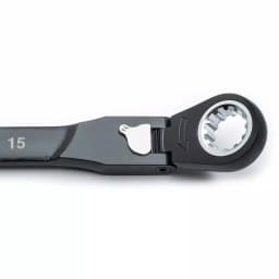 Husky 6-Piece Metric 100-Position Flex-Head Ratcheting Wrench Set thumbnail 5