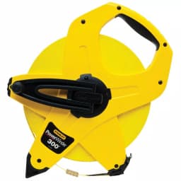 Stanley 300 ft. Fiberglass Tape Measure with Tru-Zero End Hook thumbnail 3
