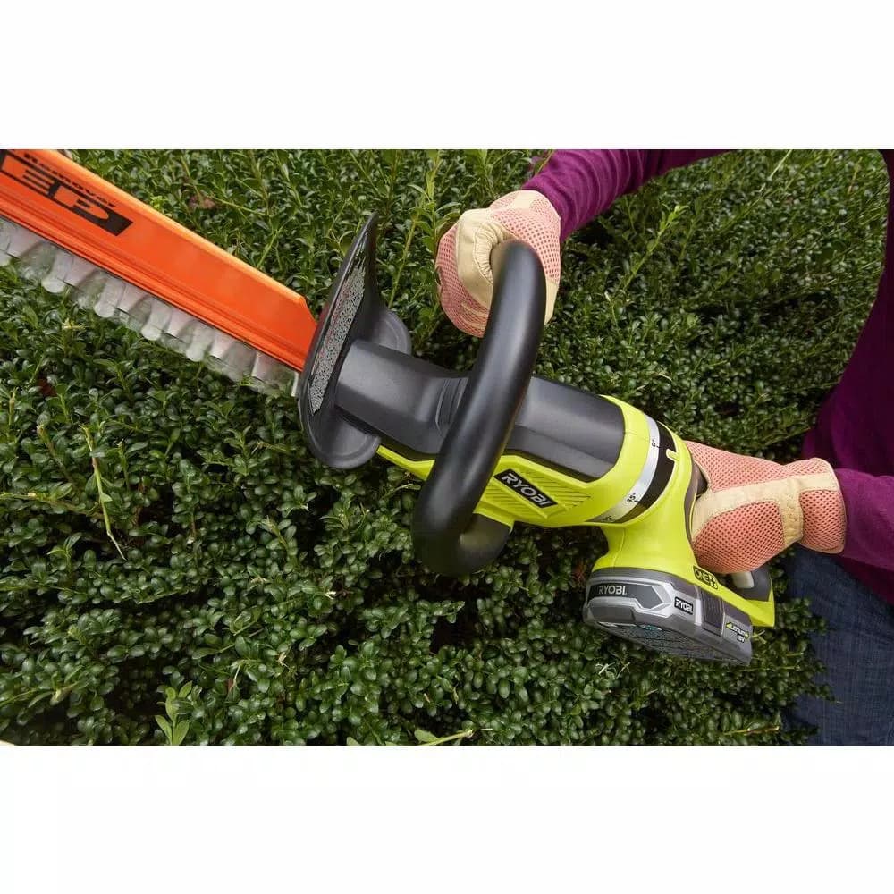 Ryobi ONE+ 18V Cordless 22 in. Hedge Trimmer Kit with 1.5 Ah Battery and Charger, Refurbished