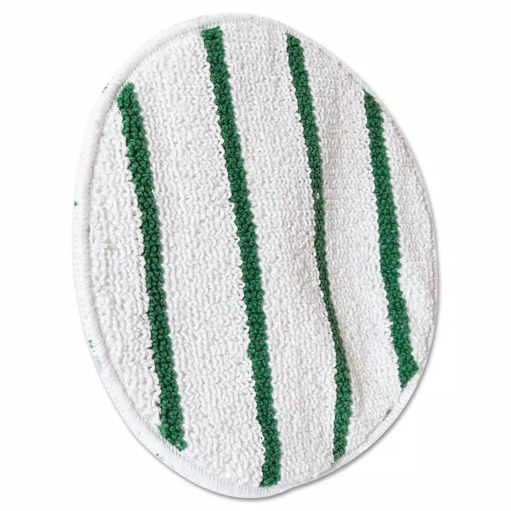 Rubbermaid Commercial Products Rubbermaid Commercial 17 in. Low Profile Carpet Bonnet with Green Scrubber Strips