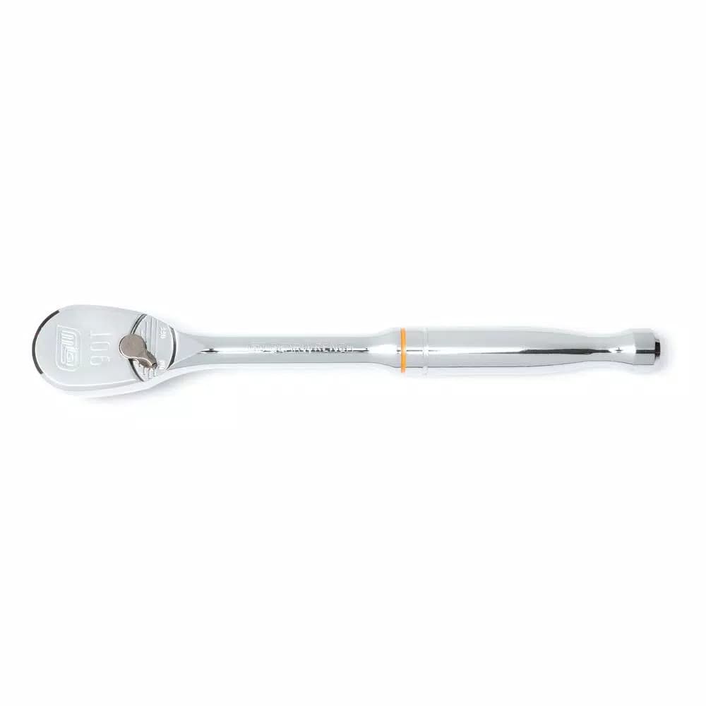 GearWrench 3/8 in. Drive 90-Tooth Teardrop Ratchet, 8.45 in. Handle