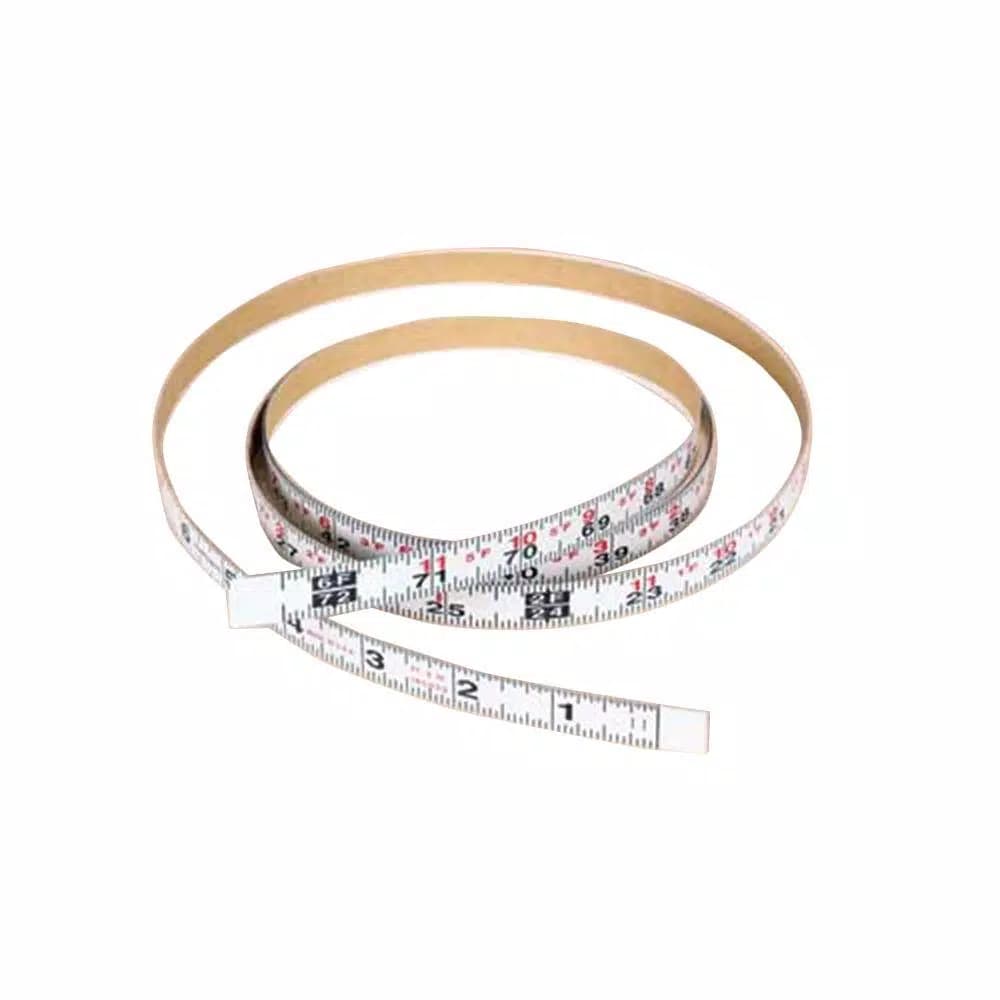 Delta 6 ft. x 1/2 in. Left-Handed Adhesive Measuring Tape for Biesemeyer T-Square Systems