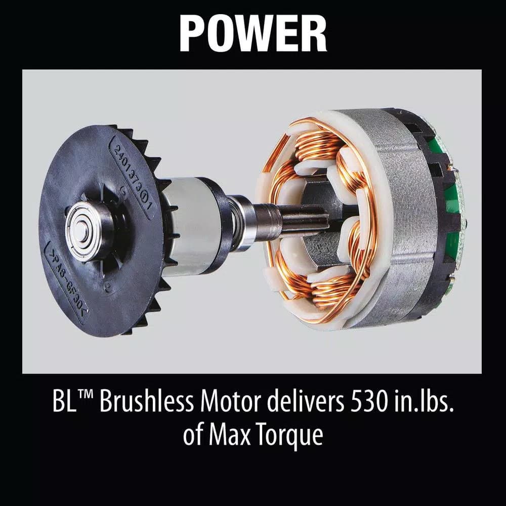 Makita 18V LXT Brushless 1/2 in. Hammer Driver-Drill Kit with (2) 2.0Ah Batteries, Charger and Bag