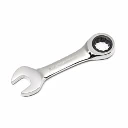 GearWrench 7-Piece SAE Stubby Combination Ratcheting Wrench Set thumbnail 3