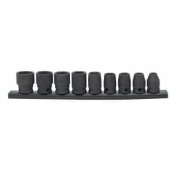 Husky 3/8 in. Drive SAE Impact Socket Set, 9-Piece thumbnail 1