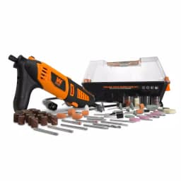 WEN 1.3 Amp Variable Speed Rotary Tool Kit with 190-Piece Accessory Set, Flex Shaft, and Carrying Case thumbnail 7