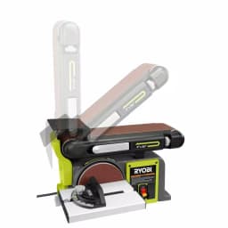 RYOBI 4 in. x 36 in. Belt and 6 in. Disc Sander, 120 V thumbnail 5