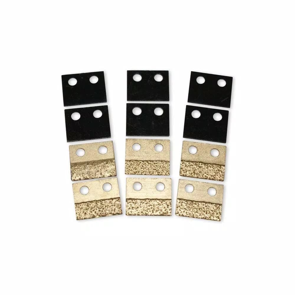 Diamabrush 4.5 in. Concrete Abrasive Removal Replacement Blade Kit (6 Blades & 6 Backers)