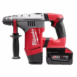 Milwaukee M28 FUEL 28V SDS Plus 1-1/8 in. Rotary Hammer with HAMMERVAC Dust Extractor Kit thumbnail 3
