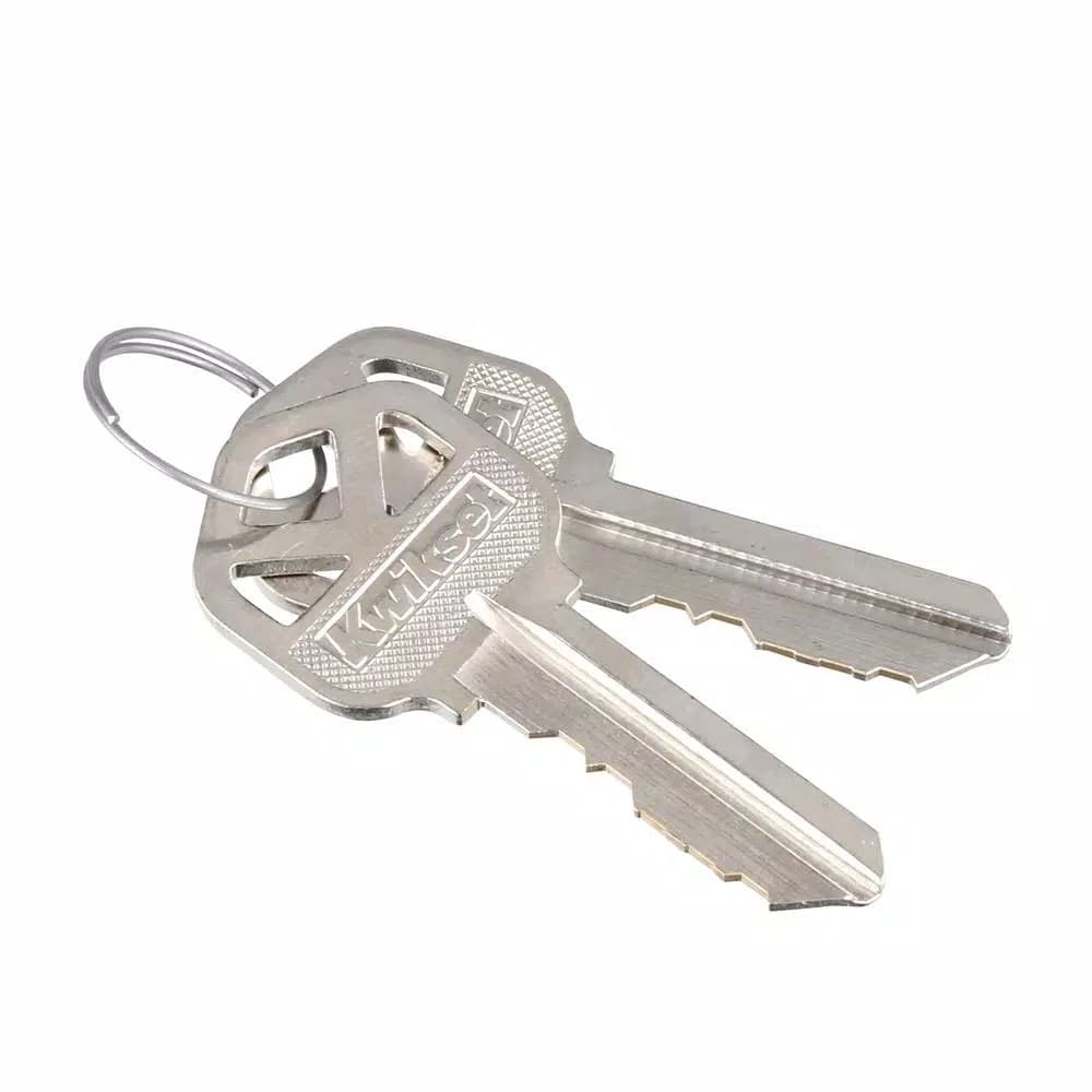 Kwikset Hawthorne Venetian Bronze Single Cylinder Handleset with Juno Knob and SmartKey Security