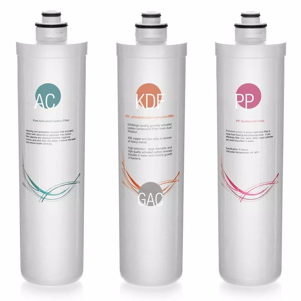 iSpring CU-A4 Ultrafiltration Replacement Filter Pack, 6-Month Supply