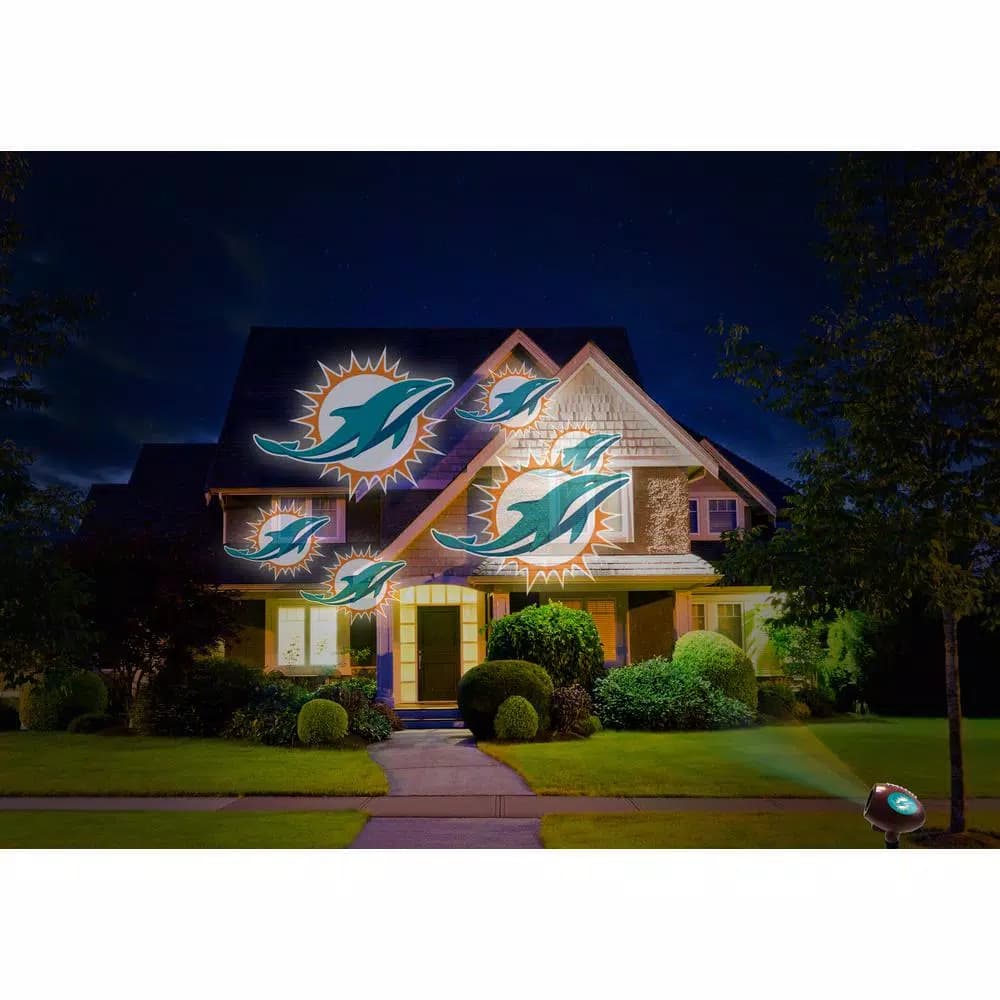 Unbranded NFL Miami Dolphins Team Pride Lite-Imation LED Projector Light
