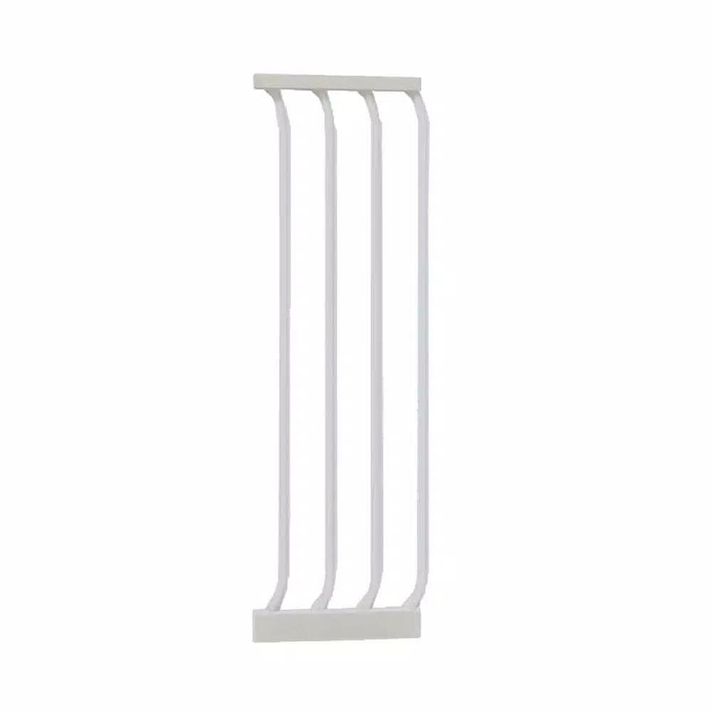 Dreambaby 10.5 in. Gate Extension for Chelsea Series Standard Height Child Safety Gates, White