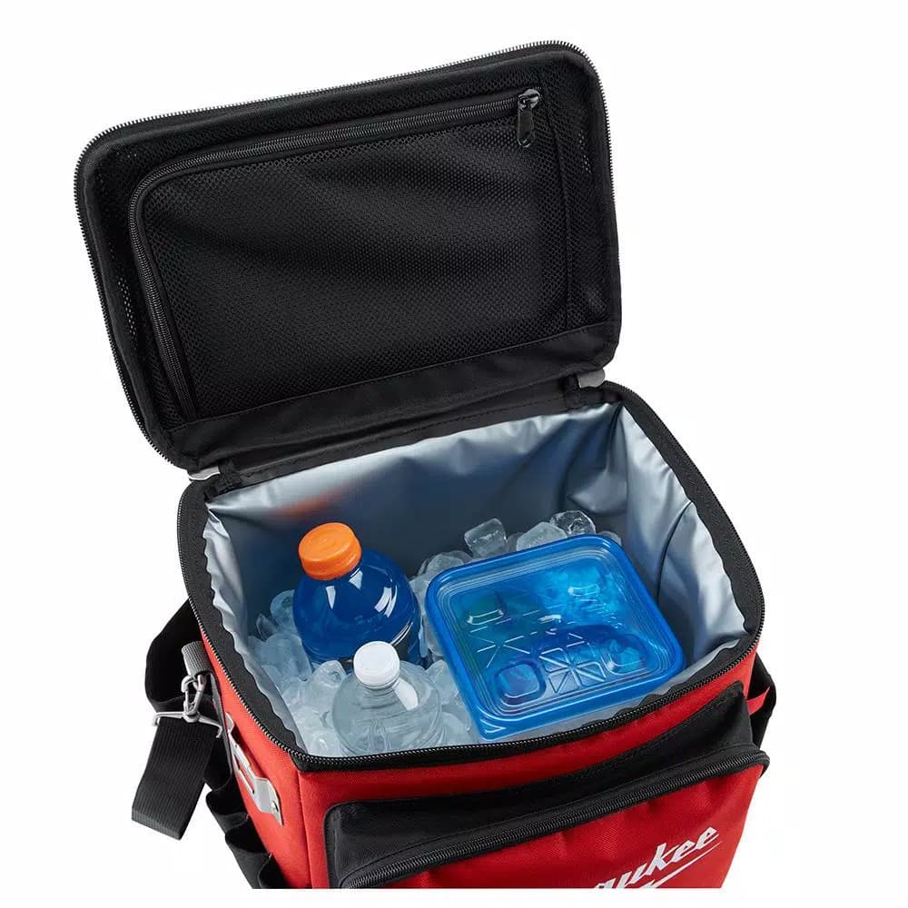 Milwaukee 21 Qt. Soft Sided Jobsite Lunch Cooler with Double Insulation