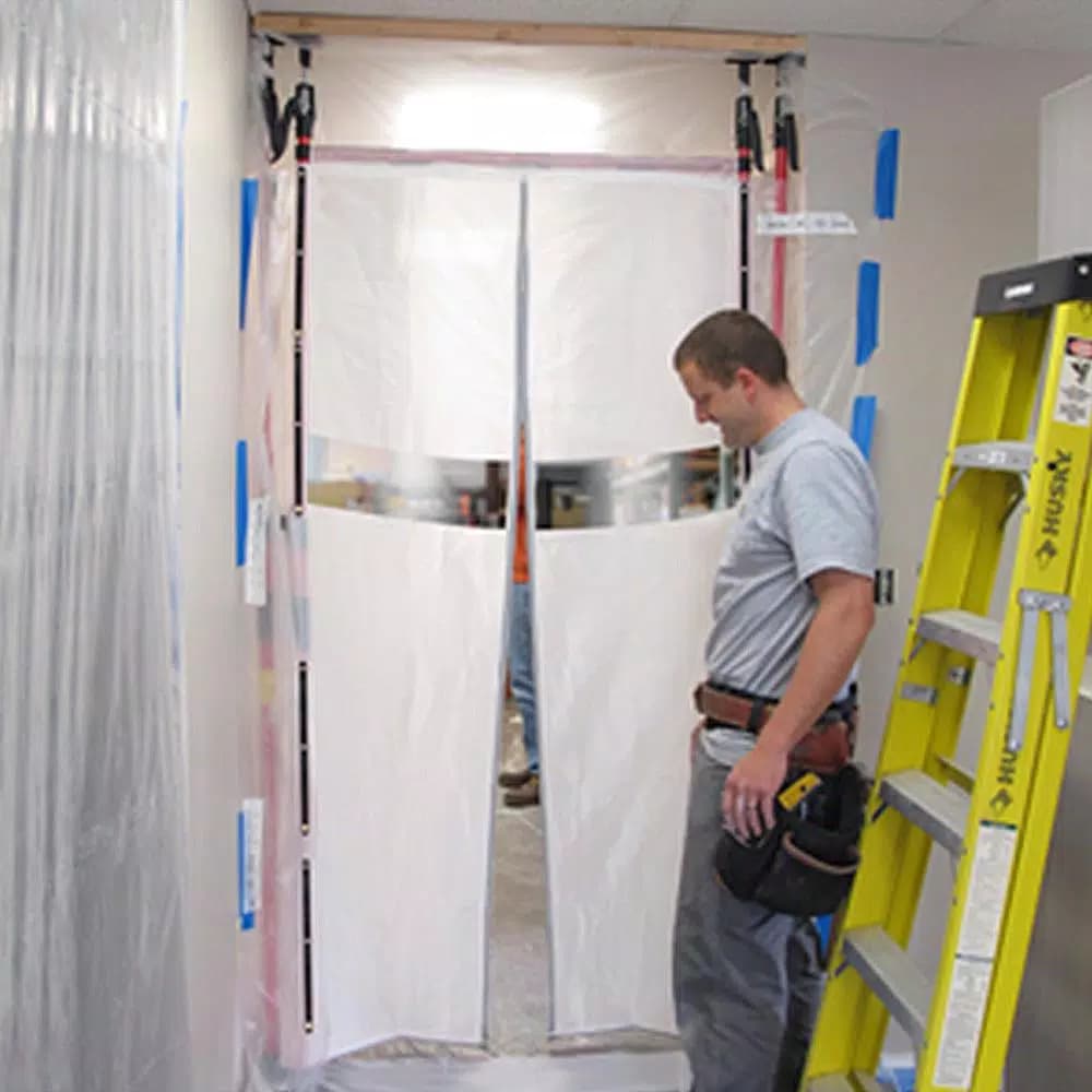 Fastcap 3rd Hand Reusable Magnetic Dust Barrier Door