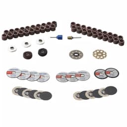 Dremel EZ Lock All-Purpose Rotary Tool Accessory Storage Kit, 70-Piece thumbnail 2