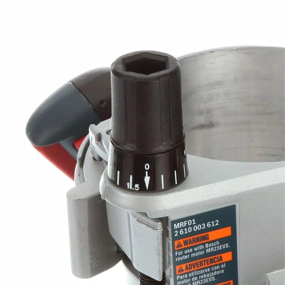 Bosch 15 Amp Corded Variable Speed Combination Plunge and Fixed-Base Router Kit with Hard Case