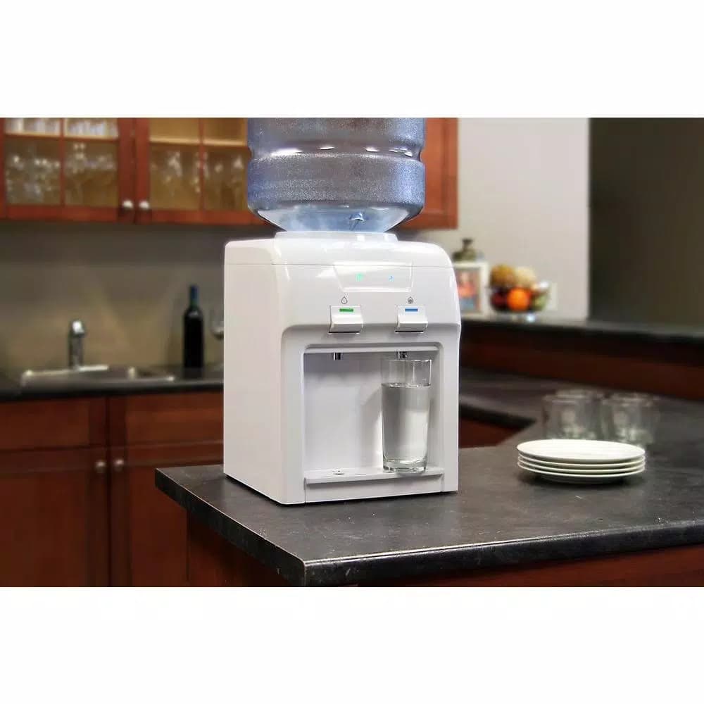 Vitapur VWD2036W-1 Countertop Water Dispenser, Cold & Room Temperature, White