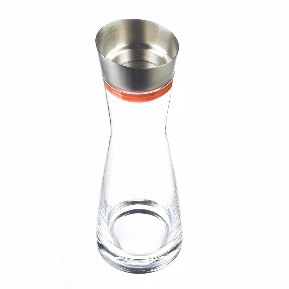 GROSCHE Rio 34 oz. Glass Sangria Maker and Water Infusion Pitcher with Stainless Steel Gravity Filter