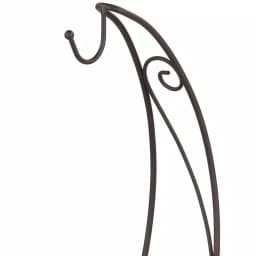 Home Basics Bronze Fruit Basket with Banana Tree Stand, Elegant Scroll Design Steel Fruit Bowl thumbnail 3