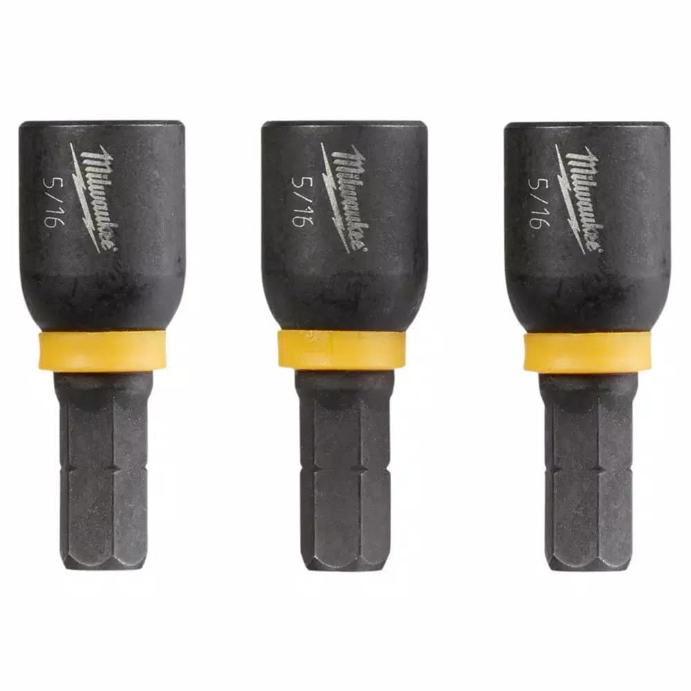 Milwaukee SHOCKWAVE 5/16 in. Insert Magnetic Nut Driver, 3-Pack