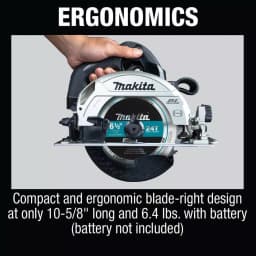 Makita 18V LXT Sub-Compact Brushless 6-1/2 in. Cordless Circular Saw (Tool Only) thumbnail 12