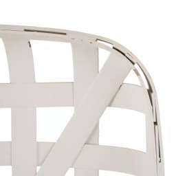Glitzhome 30 in. H x 24 in. W White Wooden Tobacco Basket Wall Decor thumbnail 4