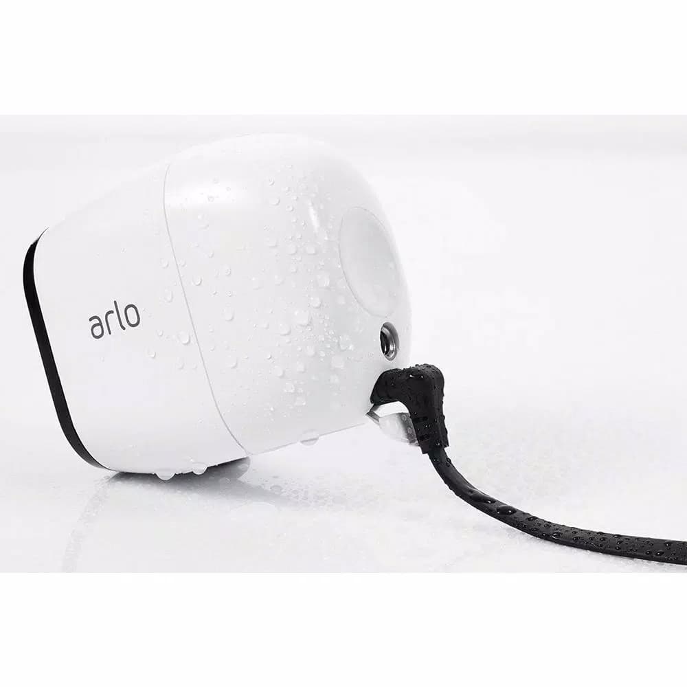 Wasserstein Solar Panel for Arlo Pro, Arlo Pro 2, Arlo Go, and Arlo Light - Weatherproof Charging Kit