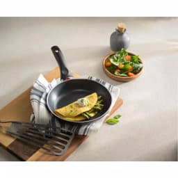 Ballarini Pisa 2-Piece Aluminum Nonstick Frying Pan Set, Black thumbnail 2