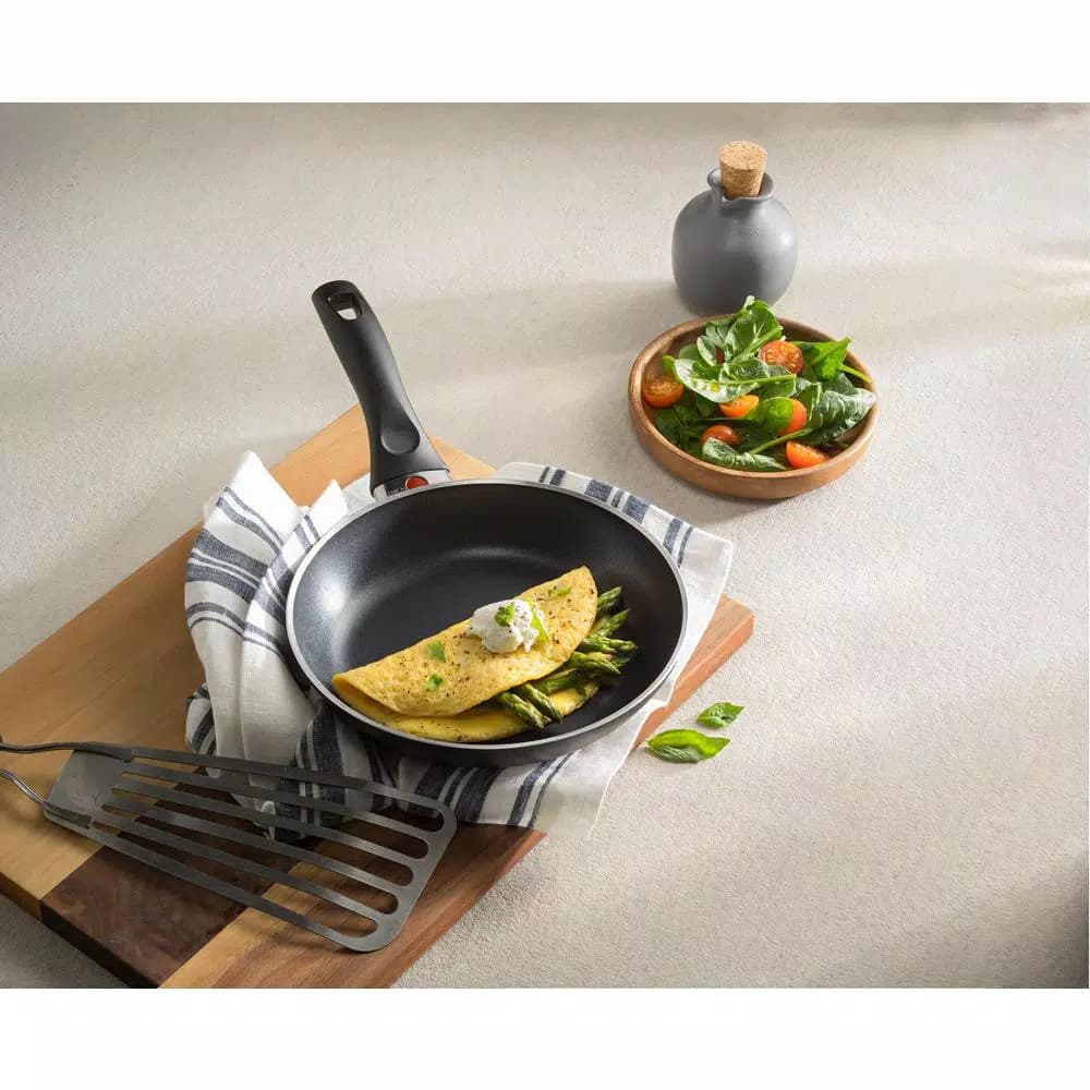 Ballarini Pisa 2-Piece Aluminum Nonstick Frying Pan Set, Black