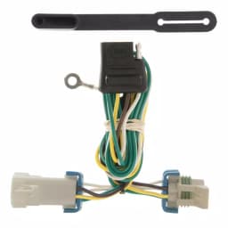 CURT Custom 4-Way Flat Trailer Wiring Harness for Chevrolet S-10, GMC Sonoma, Isuzu Hombre thumbnail 1