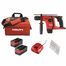 Hilti TE 6-A36 36V Cordless SDS Plus Rotary Hammer Drill Kit with 2 Batteries and Charger thumbnail 1