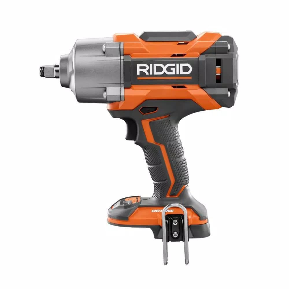 RIDGID 18V OCTANE Brushless 1/2 in. High Torque 6-Mode Impact Wrench (Tool-Only)