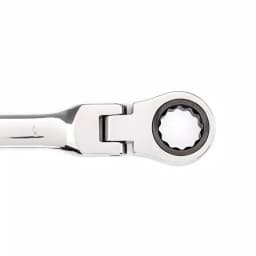 Husky 5-Piece Large Metric Flex Head Ratcheting Wrench Set, 16-21mm thumbnail 8