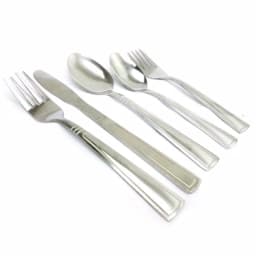 Gibson Home Sefton 24-Piece Stainless Steel Flatware Set, Service for 4 thumbnail 1