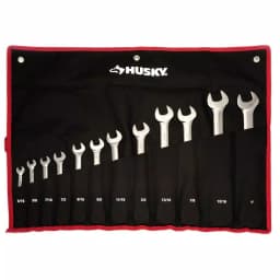 Husky Master SAE Flex Head Ratcheting Wrench Set, 12-Piece thumbnail 2