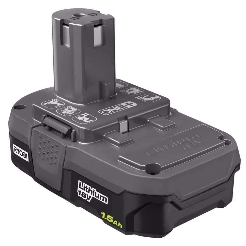 RYOBI 18V ONE+ 1.5 Ah Compact Lithium-Ion Battery