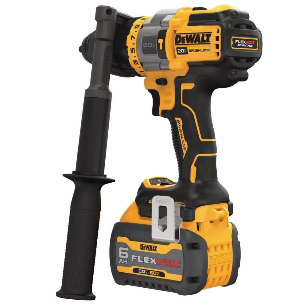 DEWALT 20V MAX Brushless Hammer Drill and Impact Driver Combo Kit with FLEXVOLT Advantage