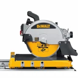 DEWALT 10 in. Wet Tile Saw with Stand, 1.5 HP Motor, 24 in. Ripping Capacity thumbnail 13