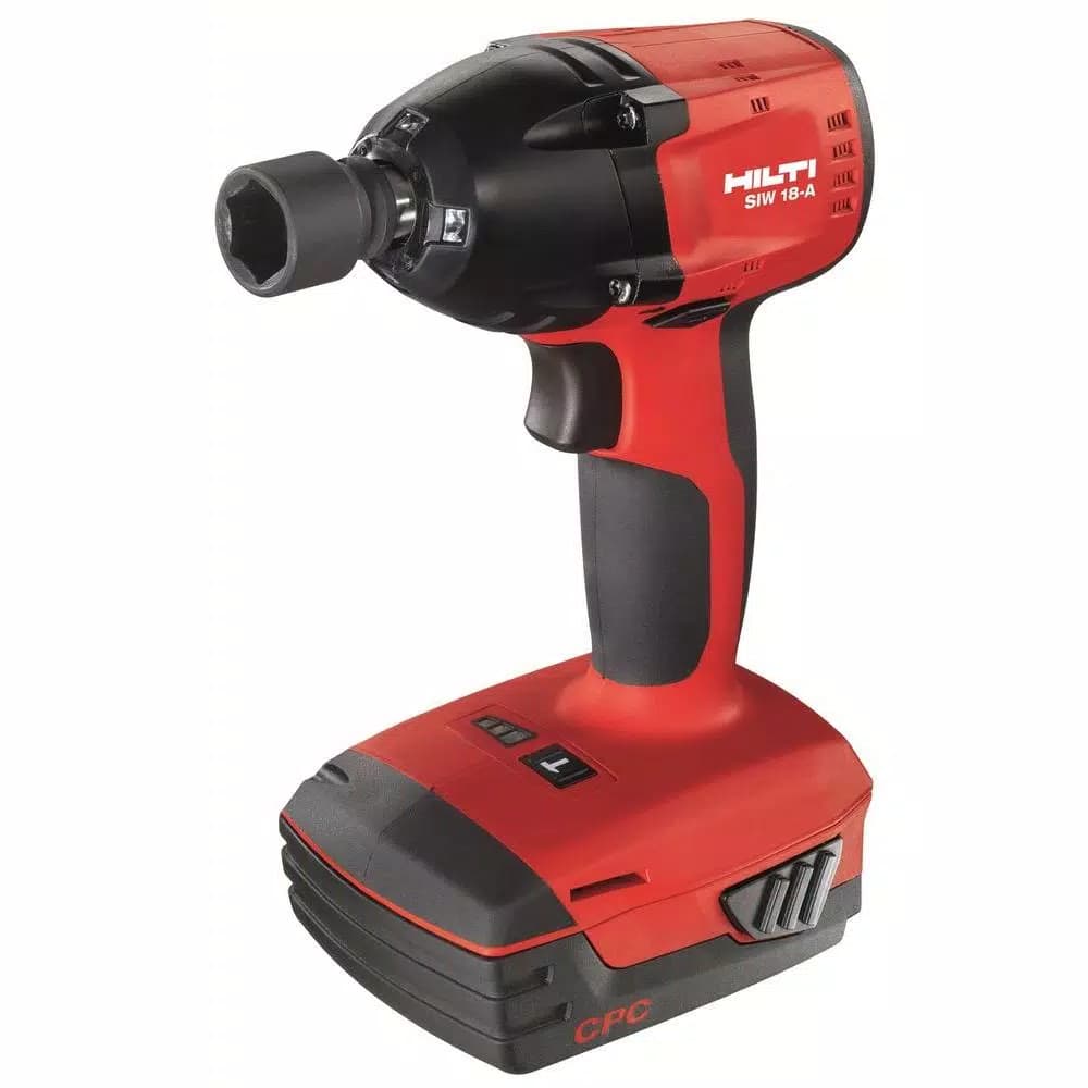 Hilti SIW 22-Volt Cordless Brushless 3/8 in. Compact Impact Wrench Kit with 2 Batteries, Charger, and Bag