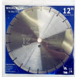 Whirlwind USA 12 in. Segmented Diamond Blade for Concrete, Stone, Brick, and Masonry thumbnail 4