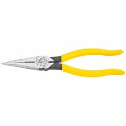 Klein Tools 8 in. Heavy-Duty Long Nose Side Cutting Pliers thumbnail 1