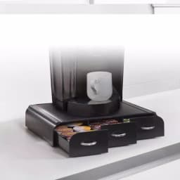 Mind Reader Anchor 36-Capacity K-Cup Storage Drawer - Black Coffee Pod Organizer with Heat-Resistant Top thumbnail 5