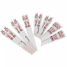 Milwaukee 61-Piece SAWZALL Metal Cutting Reciprocating Blade & SHOCKWAVE Impact Driver Bit Set thumbnail 10