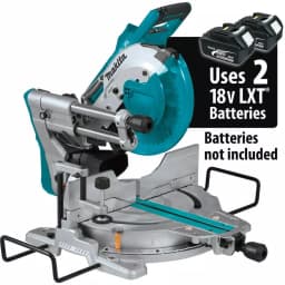 Makita 18V LXT Brushless Jig Saw, 10 in. Miter Saw, and 3-1/4 in. Planer Combo Kit with 5.0 Ah Battery & Charger thumbnail 8