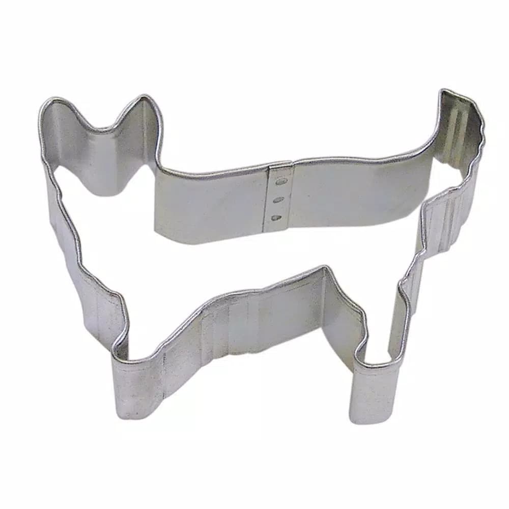 CybrTrayd-R&M 12-Piece Corgi Cookie Cutter Set, 3.75 in. Tinplated Steel with Recipe