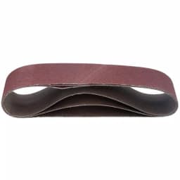 Bosch 3 in. x 18 in. Sanding Belt Pack, 3-Pack, Assorted Grits 60/80/120 thumbnail 1