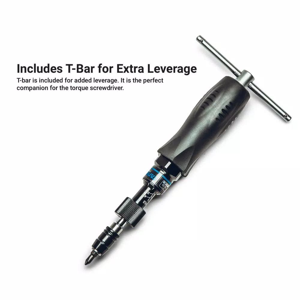 Capri Tools Professional 10-50 in. lbs. Torque Screwdriver Set with Calibration Certificate