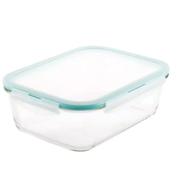 Lock & Lock Purely Better 68 oz. Borosilicate Glass Rectangular Food Storage Container
